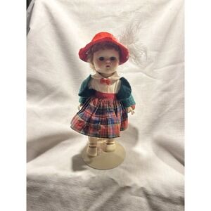Vogue Ginny Doll w/ Alexander-Kins Scottish Outfit | 8" Hard Plastic | 1950s